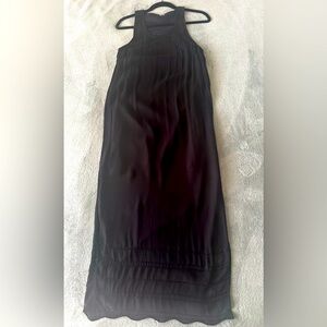 Chan Luu Embellished Black Gown Dress  - Full Length - Size XS